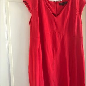 Ladies Red Bodycon Dress.